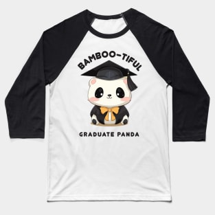 Panda Graduation Quote Baseball T-Shirt